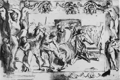 Death of Tito Tazio by Ludovico Carracci